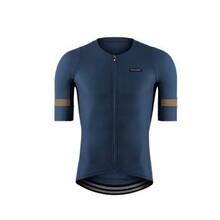 Fietsshirt Mendi Petrol/Lichtbruin M