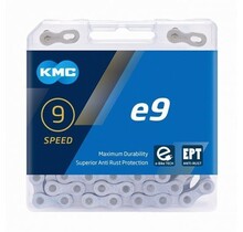 KMC E9 EPT Fietsketting 136 schakels Zilver