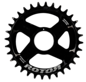 Rotor Round Direct Mount Ring Kettingblad Zwart 34t Rotor Round Direct Mount Ring Kettingblad Zwart 34t