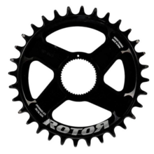 Rotor Round Direct Mount Ring Kettingblad Zwart 34t