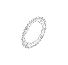 Kettingblad 36T Shimano Deore FC-M532 - zilver
