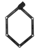 ABUS Bordo Big XPlus 6000K 90 cm zwart SH - met framehouder ABUS Bordo Big XPlus 6000K 90 cm zwart SH - met framehouder