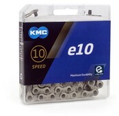 KMC 10-speed e-bike ketting - zilver - 122 schakels - hoge duurzaamheid - niet richtinggebonden KMC 10-speed e-bike ketting - zilver - 122 schakels - hoge duurzaamheid - niet richtinggebonden