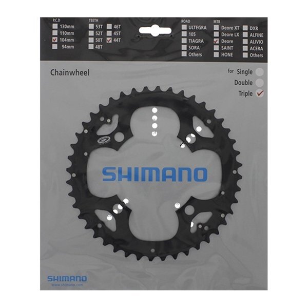 Shimano kettingblad XT/10V 4- arm FCM-780 Y1MM24000 24T