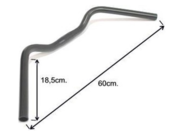 Ergotec Trekking Exclusive 35 Mm 47º Grip 180 Mm Stuur Zwart 25.4 mm / 590 mm Ergotec Trekking Exclusive 35 Mm 47º Grip 180 Mm Stuur Zwart 25.4 mm / 590 mm