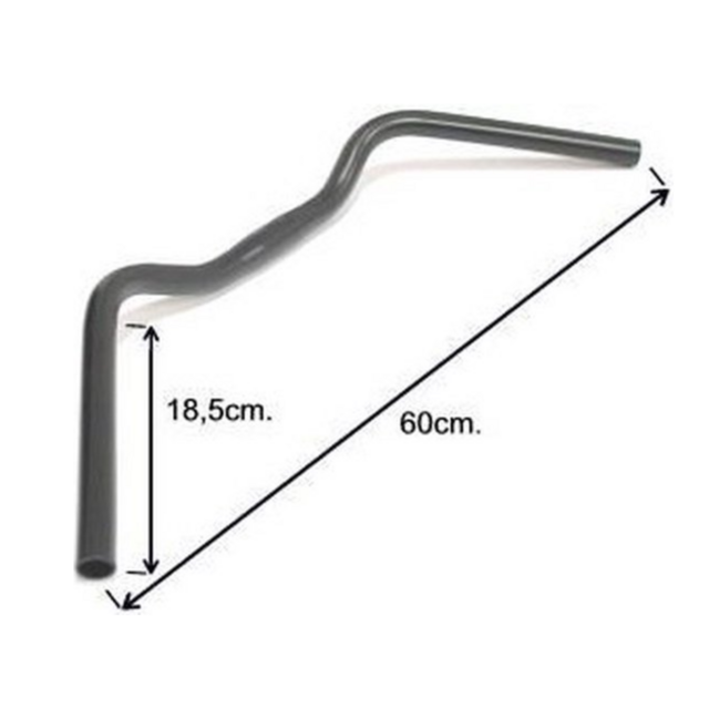 Ergotec Trekking Exclusive 35 Mm 47º Grip 180 Mm Stuur Zwart 25.4 mm / 590 mm Ergotec Trekking Exclusive 35 Mm 47º Grip 180 Mm Stuur Zwart 25.4 mm / 590 mm