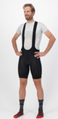 Rogelli Essential Korte Fietsbroek - bretels - Heren Rogelli Essential Korte Fietsbroek - bretels - Heren