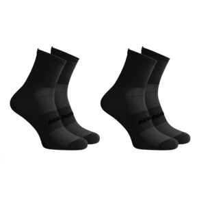 Rogelli Essential 2-pack Fietssokken Zwart
