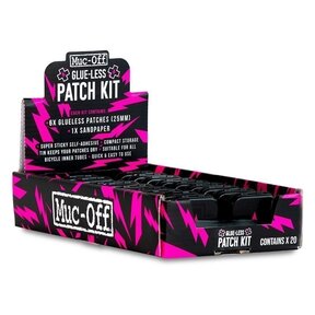 Muc-off glueless puncture repair patches and tin d