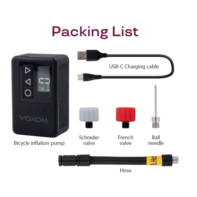 Voxom EPu2 Elektrische Luchtpomp
