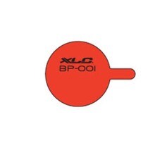 Remblok XLC Promax BP-O01 Disc Organic Oranje Set a 2 Stuks