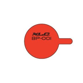 Remblok XLC Promax BP-O01 Disc Organic Oranje Set a 2 Stuks