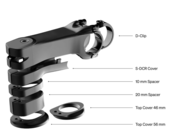 Deda Superbox Stuurpen - 31.7 | DCR - Polish On Black (POB)