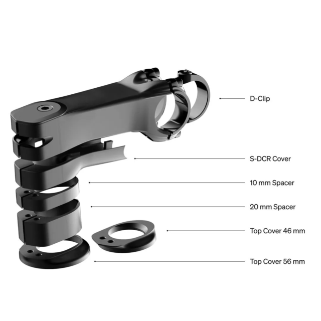 Deda Superbox Stuurpen - 31.7 | DCR - Polish On Black (POB)
