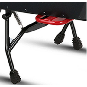 Standaard poot Batavus Fier 2 / Winora FUB 2 SC2 SM-233 zwart - 727344