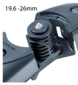 Topeak spatbord set Defender M1/2 26 inch Topeak spatbord set Defender M1/2 26 inch
