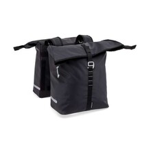 New Looxs fietstas dubbel Cantos black 36L