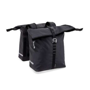 New Looxs fietstas dubbel Cantos black 36L