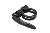 Union zadelpenklem met snelspanner 28.6 zwart