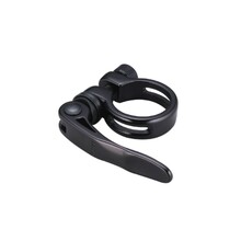 Union zadelpenklem met snelspanner 28.6 zwart