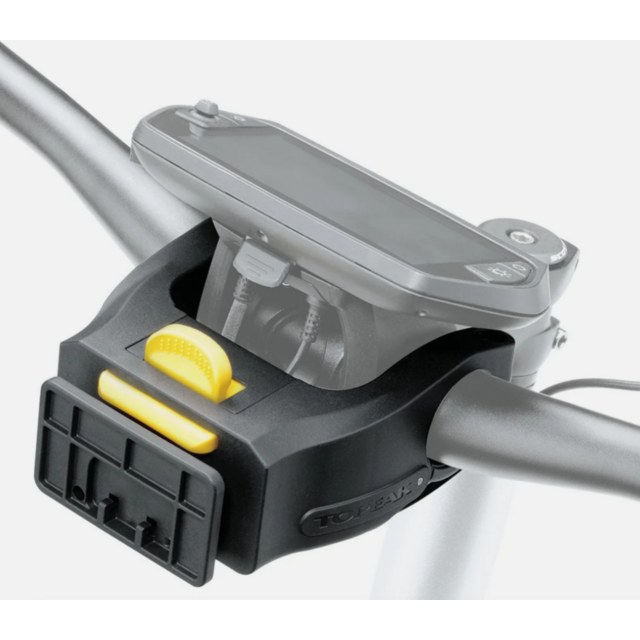 Topeak stuurbeugeldrager voor eBikes met display.