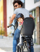 Urban Iki Fietsstoeltje Achter Ta–ke Dragermontage - Bincho Black/ Bincho Black