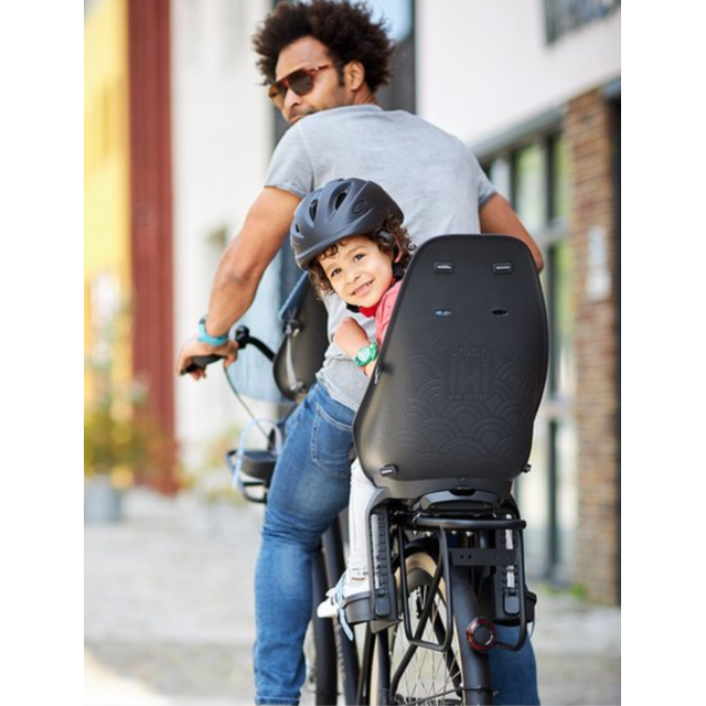 Urban Iki Fietsstoeltje Achter Ta–ke Dragermontage - Bincho Black/ Bincho Black