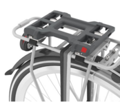 Urban Iki Fietsstoeltje Achter Ta–ke Dragermontage - Bincho Black/ Bincho Black