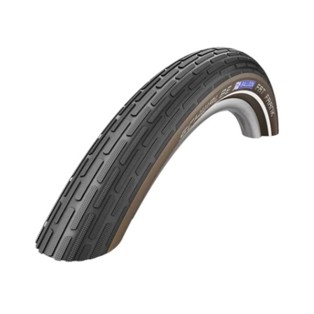 Buitenband 28" Schwalbe Fat Frank K-Guard 50-622 Zwart/Coffee