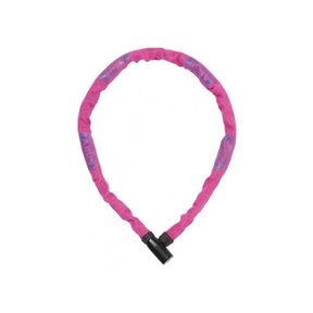 ABUS 4804K Kettingslot - roze / 75 cm