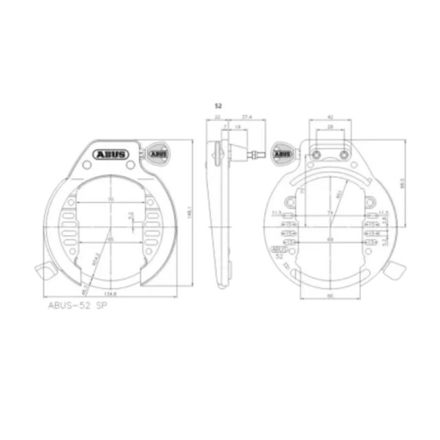 SLOT ABUS RING 52LH R ZW KRT