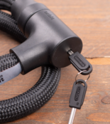 Tex-Lock Kabelslot Textielslot Orbit L 160 cm Zwart - ART-2