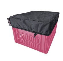Fietskrathoes DS Covers Crate L voor kratten t/m 40 x 50 cm - zwart