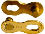 KMC 11R Ti-N Missing Link kettingschakel 2-set Shimano/SRAM/KMC 11-speed goud