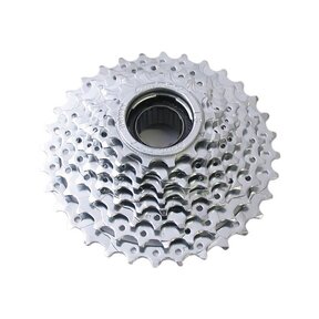 SunRace MFE60 E-Bike Freewheel Cassette 8-speed - 13-32 - chrome plated