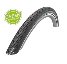 Schwalbe Road Cruiser Plus Draadband 28x1.40" Active TwinSkin PunctureGuard E-25 Green Reflex