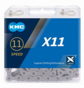 11-speed ketting KMC X11 114 schakels - grijs