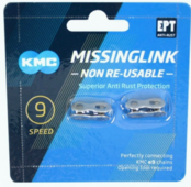 KMC Kettingschakel MissingLink | E9 EPT | Zilver