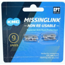 KMC Kettingschakel MissingLink | E9 EPT | Zilver