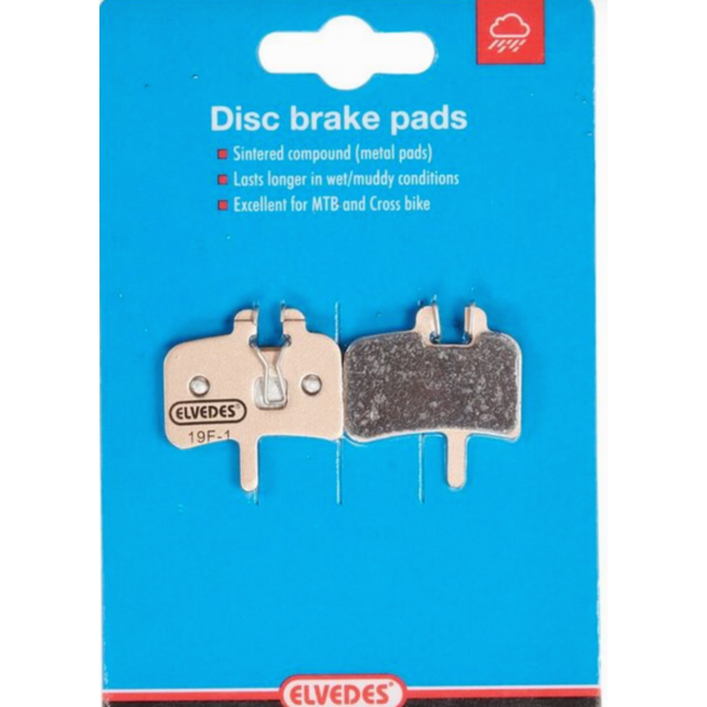 Elvedes schijfremblok Hayes/Promax sintered