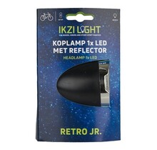 Koplamp IKZI Retro JR 1x LED - zwart