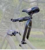 Mirage Zadel op buis Damesfiets Jantje en zijn Kornuiten