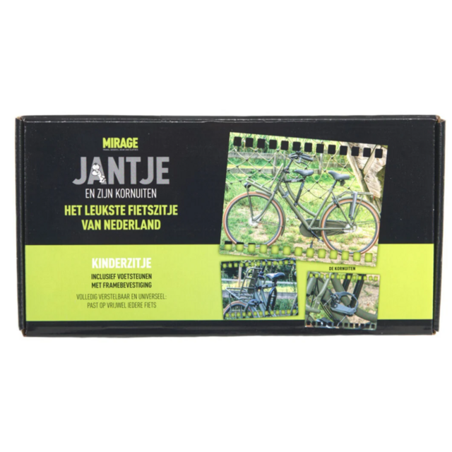 Mirage Zadel op buis Damesfiets Jantje en zijn Kornuiten