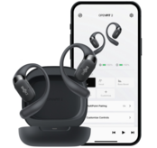 Shokz OpenFit 2 - Open-ear - Sporthoofdtelefoon - Draadloze Oordopjes