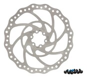 Tektro remschijf TR203 LW Airflow met 6xt25 zilver