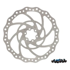 Tektro remschijf TR203 LW Airflow met 6xt25 zilver