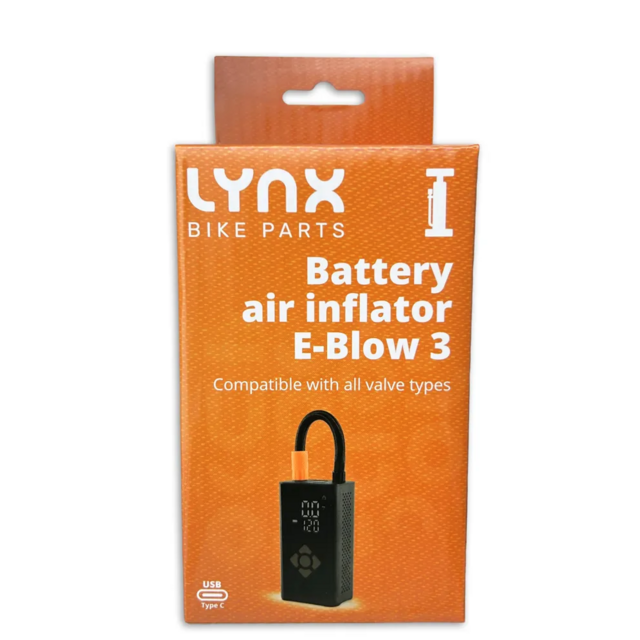 Lynx E-Blow 3 accu luchtpomp, draagbare mini compressor