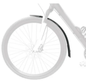 Spatbordset 28" SKS Velo Urban