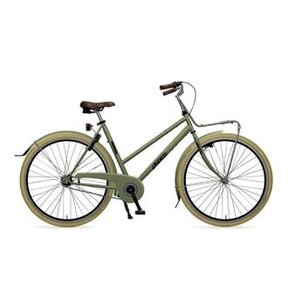 Azor City Dames - Leger Groen Mat