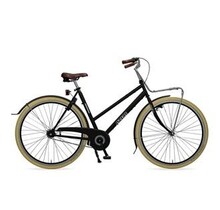 Azor City Dames - Mat zwart